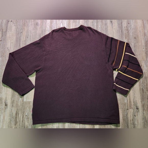 Vintage Y2K Mecca Spellout logo Mens Sweater 2XL relaxed Fit - Picture 3 of 6